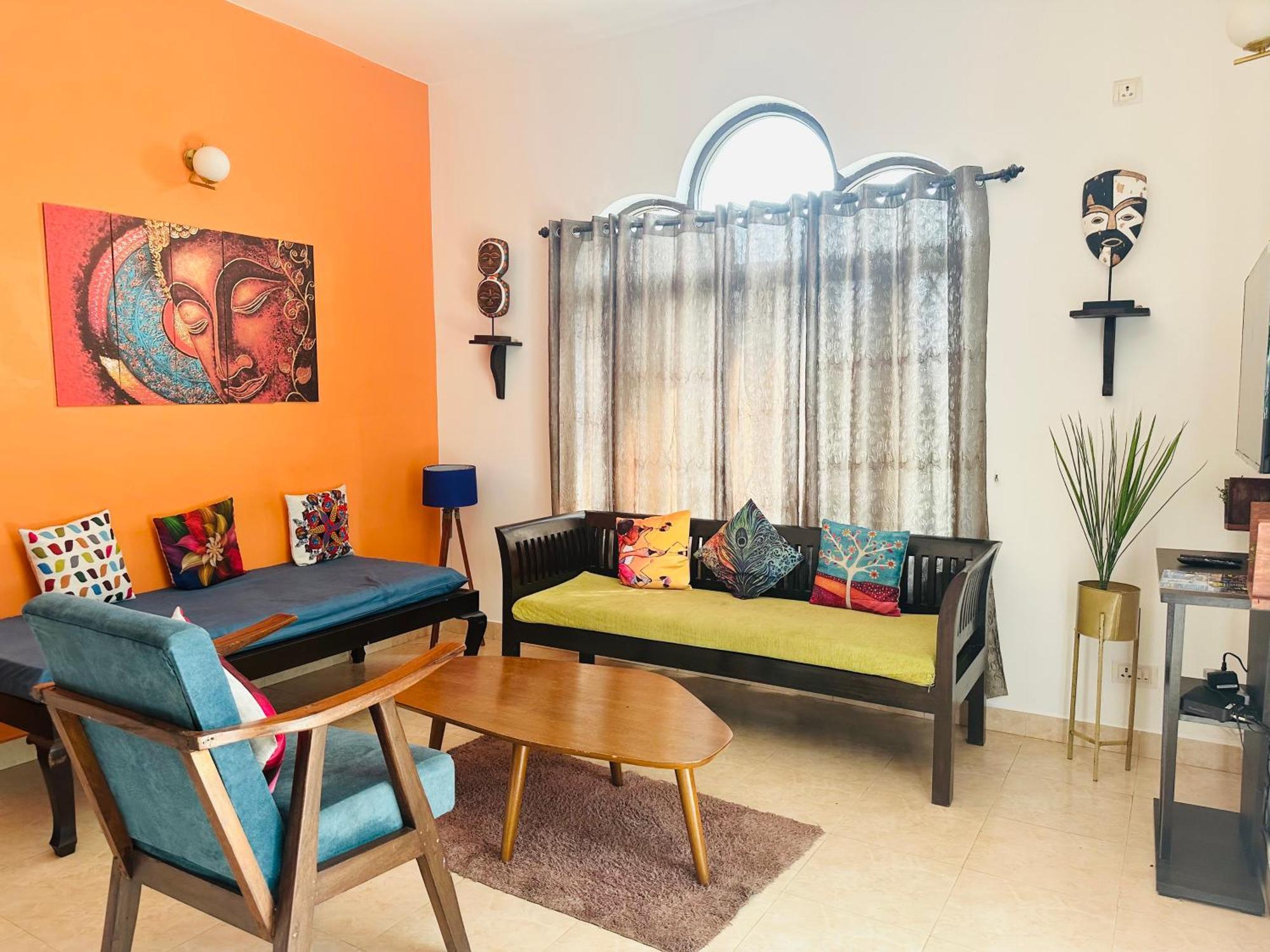 Gr Stays - Duplex 3Bhk Villa With Pool Arpora I Baga Beach 5 Mins المظهر الخارجي الصورة