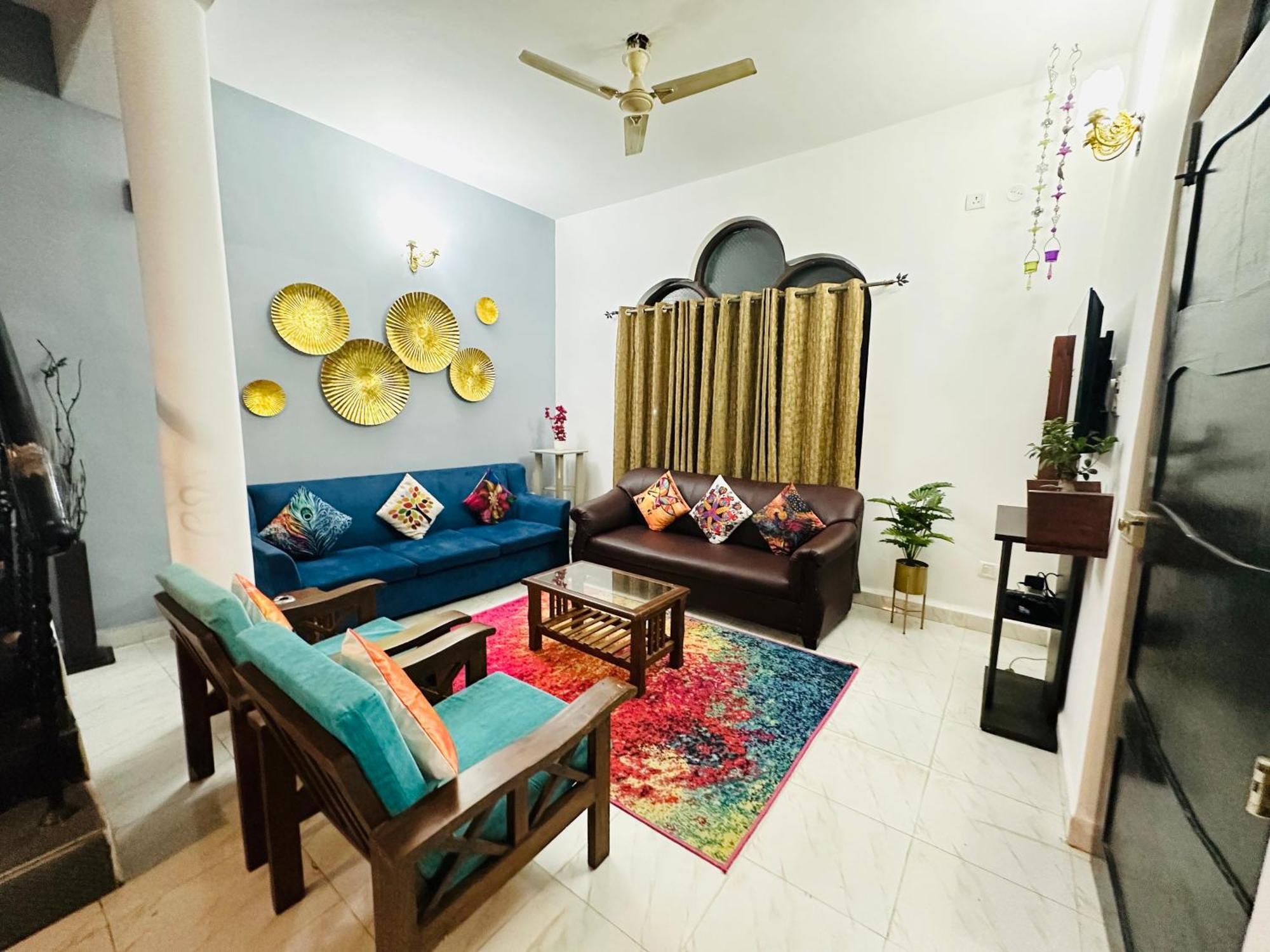 Gr Stays - Duplex 3Bhk Villa With Pool Arpora I Baga Beach 5 Mins المظهر الخارجي الصورة